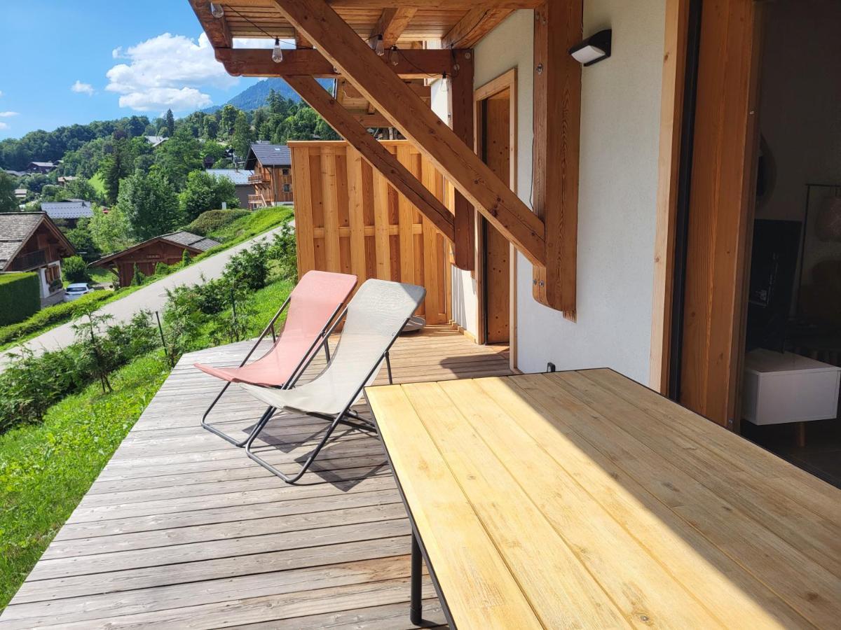 Le Criou - 3 Bedroom Apartment 5 Minutes Walk To The Village Centre Samoëns Εξωτερικό φωτογραφία